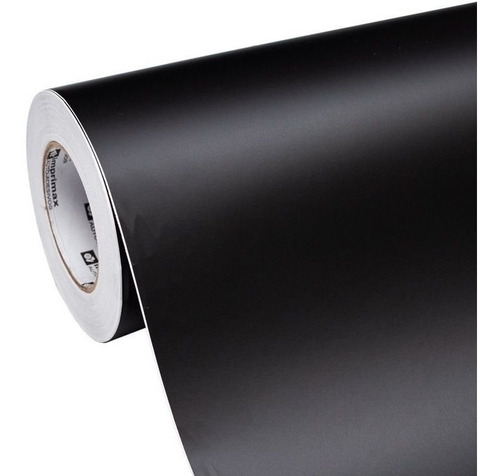 Adesivo Envelopamento Preto Fosco Moto Carro / 3m X 60cm