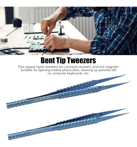 2 Pcs Pinchazas Finas Con Punta De Punta De Cabeza Recta Pun