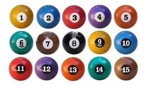 Bola de billar número 4, 50 mm, Nova Avulsa