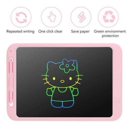 Bloc De Dibujo Borrable Para Dibujar, Tableta De Escritura L
