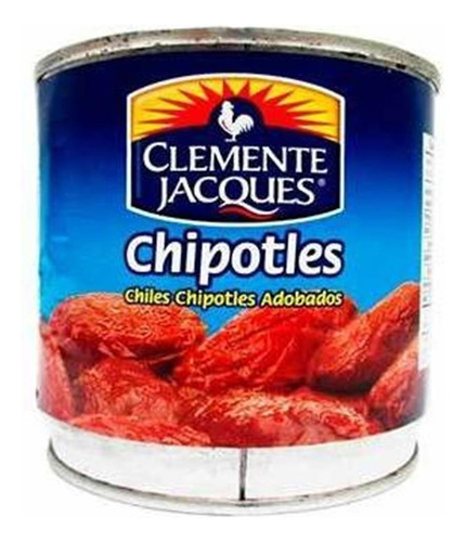 Chile Chipotle Clemente Jacques Adobado Entero 350 Gr