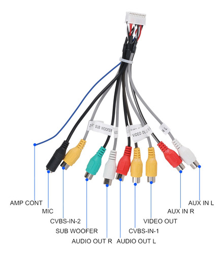 Autoestéreo 1 Din 4+32g Pantalla Táctil 10 Pulgadas Gps Bt Negro