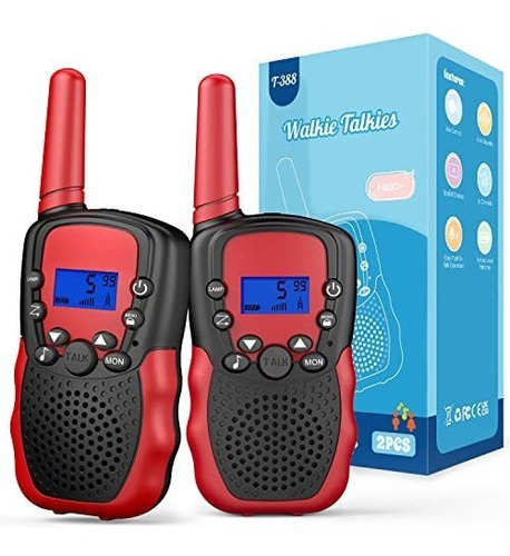 Walkie Talkies Para Niños Larga Distancia 22 Canales 2 Vias