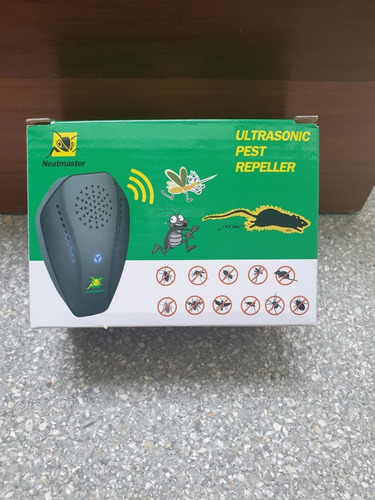 Repelente Ultrasonido Plaga Cucaracha Ratone Hormiga Zancudo