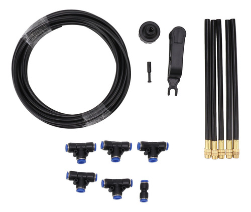 Kit De Riego Por Goteo Para Jardín Ajustable En 360 Grados