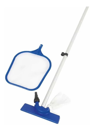 Kit Mantenimiento Pileta Saca Hojas Barrefondo Bestway