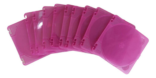 Estuche Para Cd / Dvd Pack 10 Und