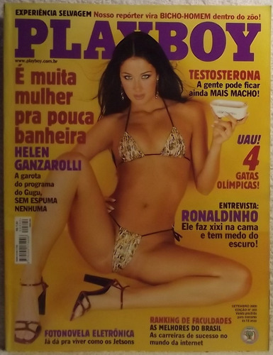Revista Playboy Nº 302 Set/00 . Helen Ganzarolli (b)
