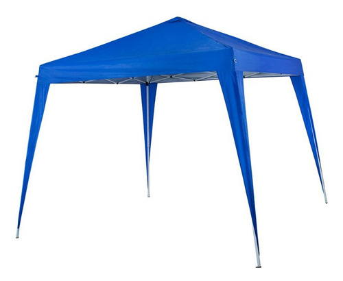 Tenda Gazebo Duxx Articulado Base3x3m Sanfonado Azul Nautika