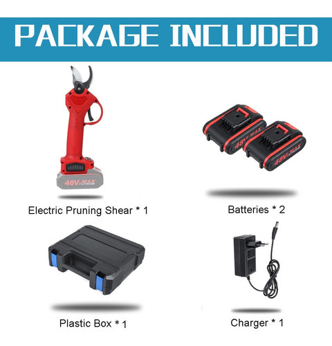 Tijeras Electricas Para Podar Inalambricas 48v 500w