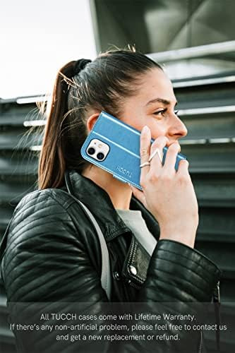 Funda Tucch Para iPhone 11-azul Claro Brillante