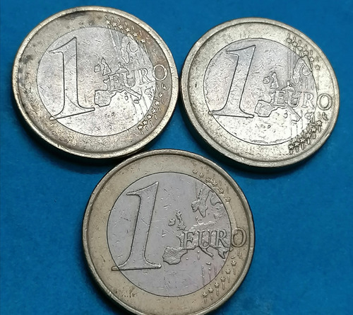 España Monedas 1 Euro Diferentes Años