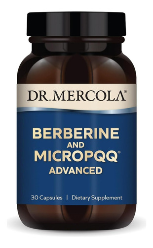 Berberina Y Micropqq Avanzado Dr. Mercola 30 Cápsulas