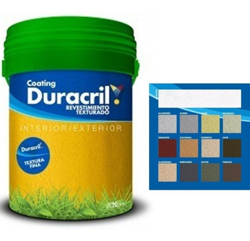 Revestimiento Texturado Duracril Acrilico 30 Kg Premium