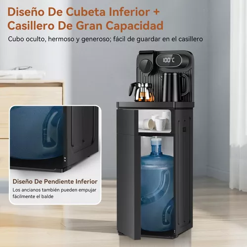 Dispensador Garrafon Oculto Enfriador Agua Fría Y Caliente