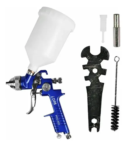 Pdr Pistola de Pintura Profissional HVLP 600ml 1.4mm PDR Pro-550