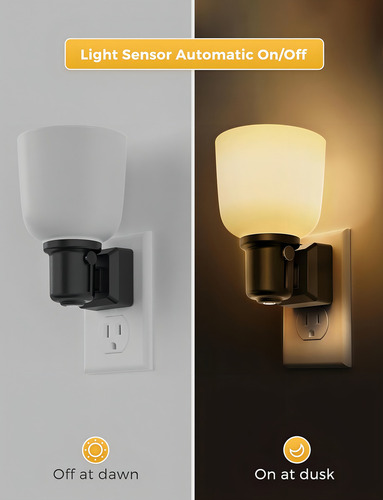 L Lohas Led Luces De Pared Nocturna Enchufables 2und