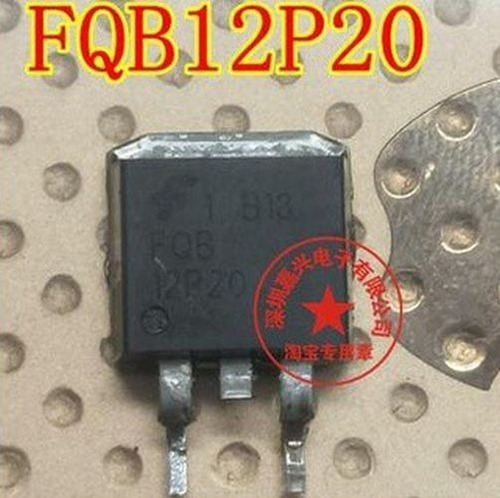 Imagen 1 de 1 de Fqb12p20 Fqb 12p20 Transistor Mosfet P -200v -12a To-263 