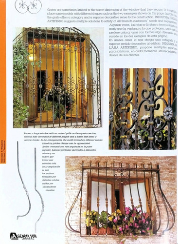 Enciclopedia Del Hierro Forjado, Puertas Escaleras Balcones