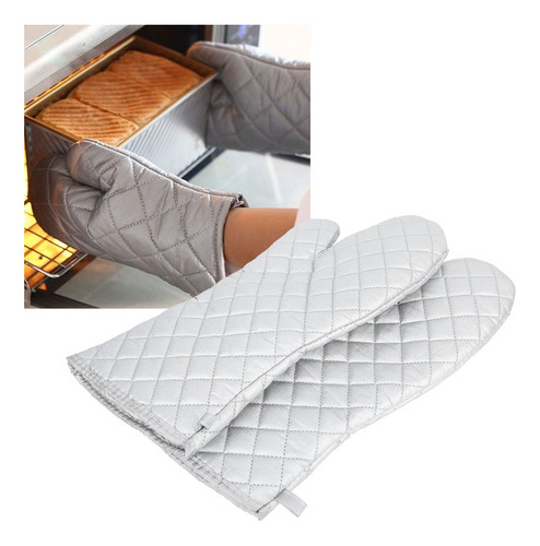 Guante Horno Cocina Tela Protector Resistente Al Calor 1 Pz Color Color Al Azar