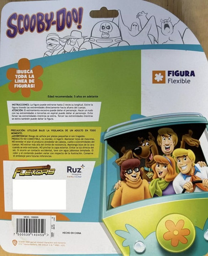 Flexors Scooby-doo! Juguete Flexible - Perro Misterio