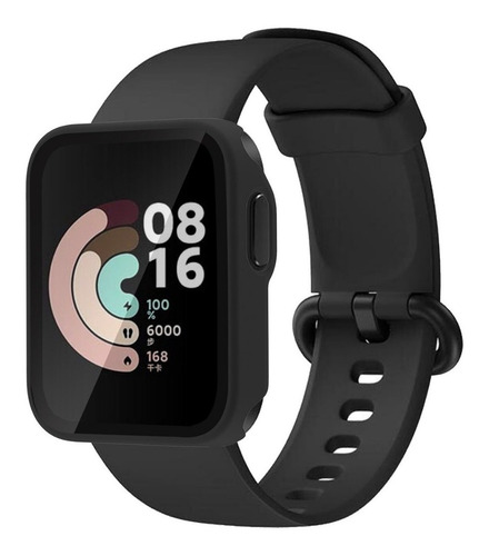 Imagem 3 de 4 de Capinha De Proteção Premium 2 Em 1 Para Xiaomi Mi Watch Lite