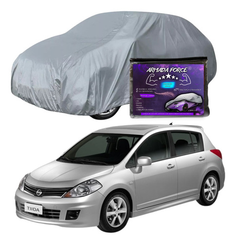 Capa De Cobrir Carro Tiida Hatch Forrada Armada Force
