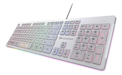 Teclado Gamer Cougar Vantar S Rgb Switch Tijera Ingles