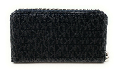 Imagen 3 de 6 de Billetera Michael Kors Original Jet Set Travel Black