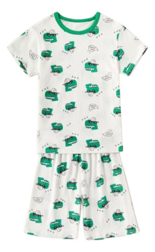 Pijama Manga Corta Y Short De Verano Unisex Para Niños