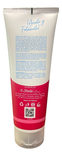 Crema Depiladora Para Piel Sensible Shelo Nabel 250ml