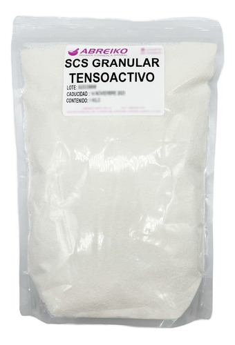  Scs Granular Tensoactivo (shampoo Solido) 1 Kilo