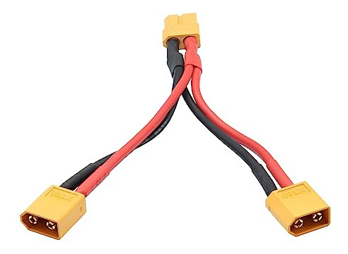 Paquete De 2 Cables Paralelos Xt60 Para Cuadricóptero Rc De