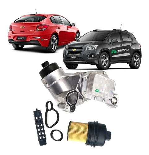 Radiador Aceite Enfriador Cruze Tracker 1.8 16v Sonic 1.6