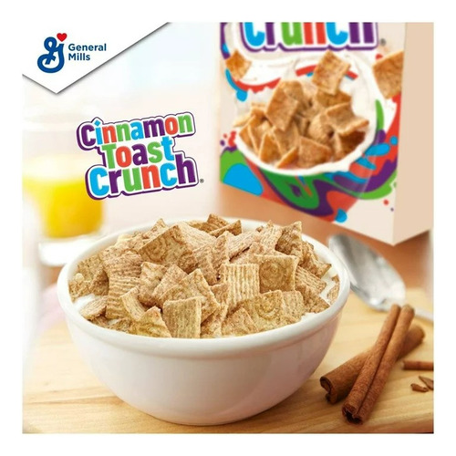 Cinnamon Toast Crunch Cereal De Trigo, Arroz Y Canela 340 Gr
