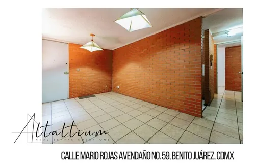 Casa En Venta Calle Mario Rojas Avendaño No. 59, Independencia, Benito Juárez, Cdmx. Vg5-di
