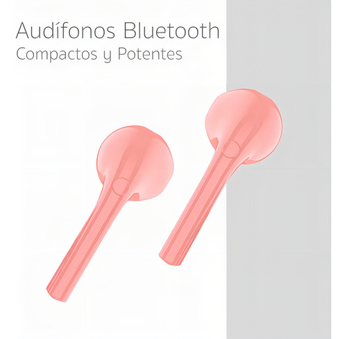 Audífonos AirPods Inalámbricos True Wireless Hypergear Color Rosa