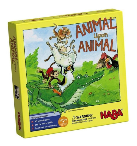 Imagen 1 de 2 de Animal Upon Animal + Envio Gratis!!! Juegos Para Niños
