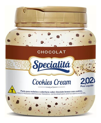 Creme Cookies Cream 2,020 Kg