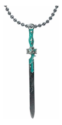 Imagen 1 de 1 de Sword Art Online Dije Collar Sword Art Online Espada Verde