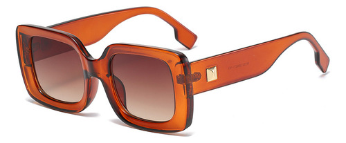 Nuevas Gafas De Sol Retro Cuadradas Con Montura Grande Para