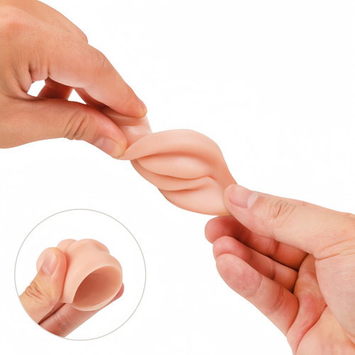 Máscara Labial De Simulação Reutilizável De 2 Peças Para Ini