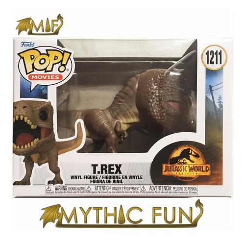 Funko Pop Jurassic World - T. Rex 1211 (Usado)