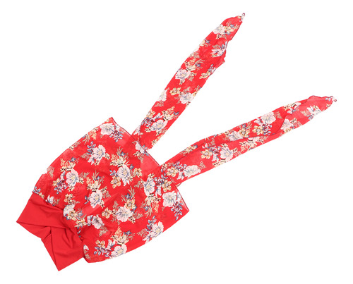 Bufanda Para La Cabeza Con Estampado Floral, Turbante Suave