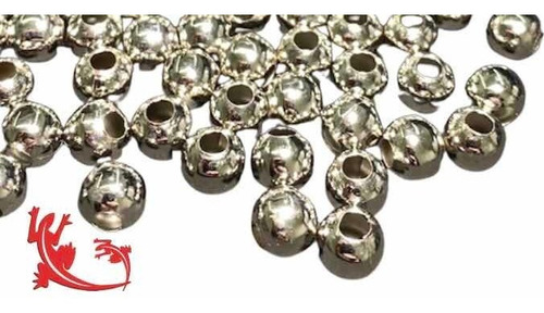 Bolitas Perlas De Metal 8 Mm, Armado Bijou,oferta!, 500gram 