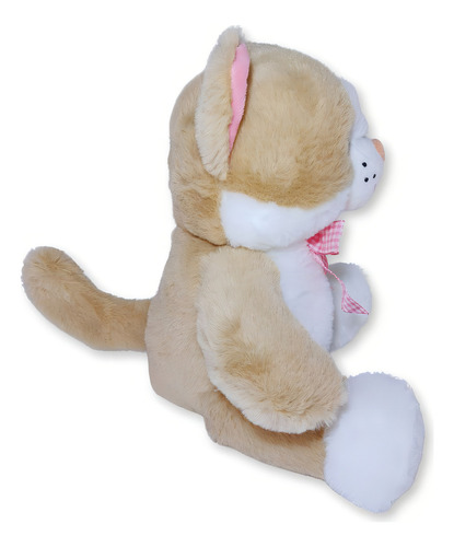 Gato De Pelúcia Sentado Fofinho Ideal Para Dormir Arlo