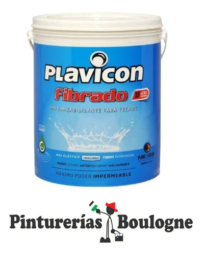 Plavicon Fibrado X 4 Litros. Pinturerias Boulogne