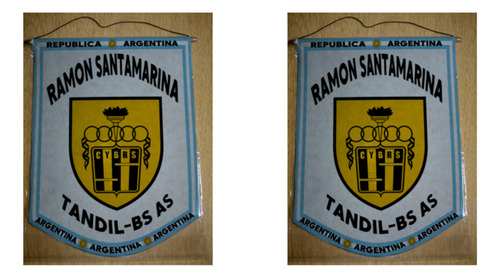 Banderin Grande 40cm Ramon Santamarina Tandil