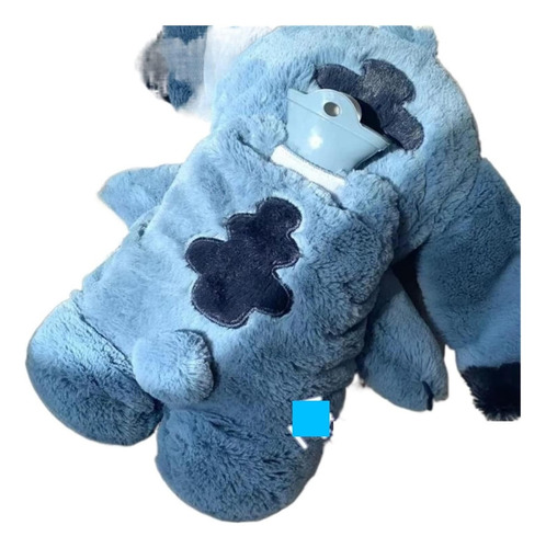 Peluche Para Colicos Menstruale Bolsa Agua Caliente Color Azul