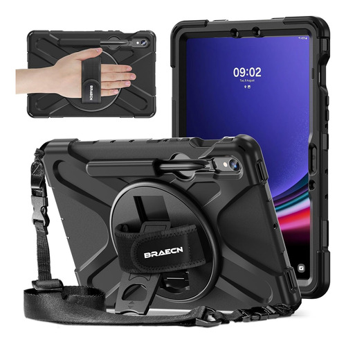 Carcasa Armadura 360 Colgante Galaxy Tab S9 Fe 10,9 X510 